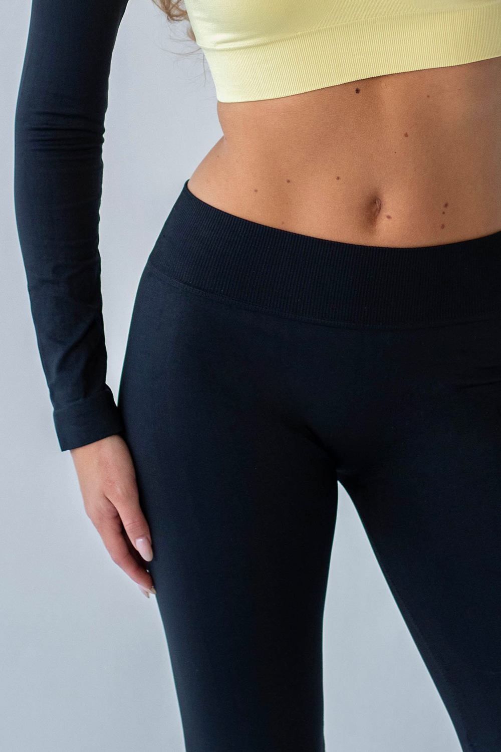 Легінси жіночі кльош FLEXIT FLEXING LEGGINGS JIVE з заниженою посадкою S/M