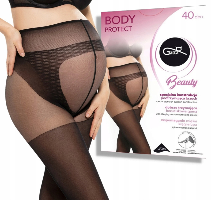 Колготки для вагітних Gatta BODY PROTECT 40 3