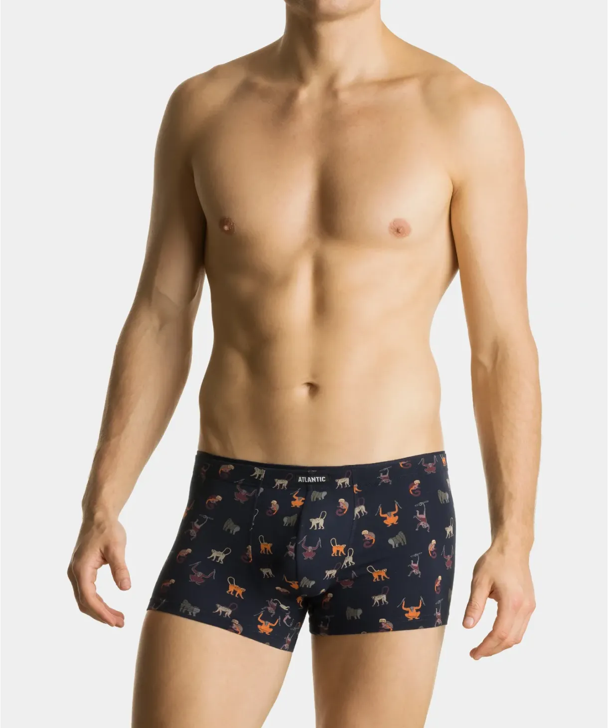 Труси шорти чоловічі боксери Atlantic 2MH-064 L