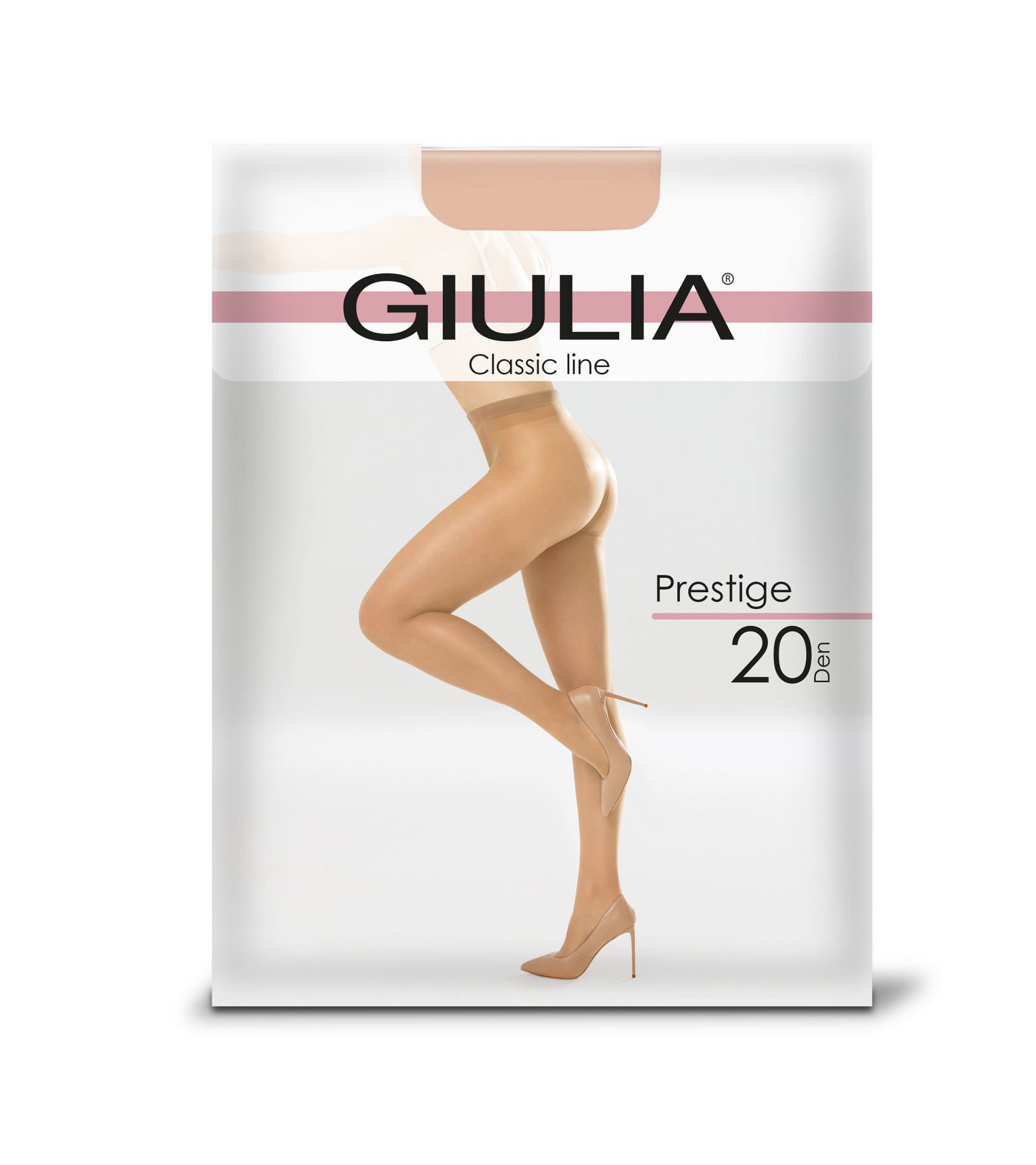 Класичні жіночі колготки giulia prestige 20 den 3