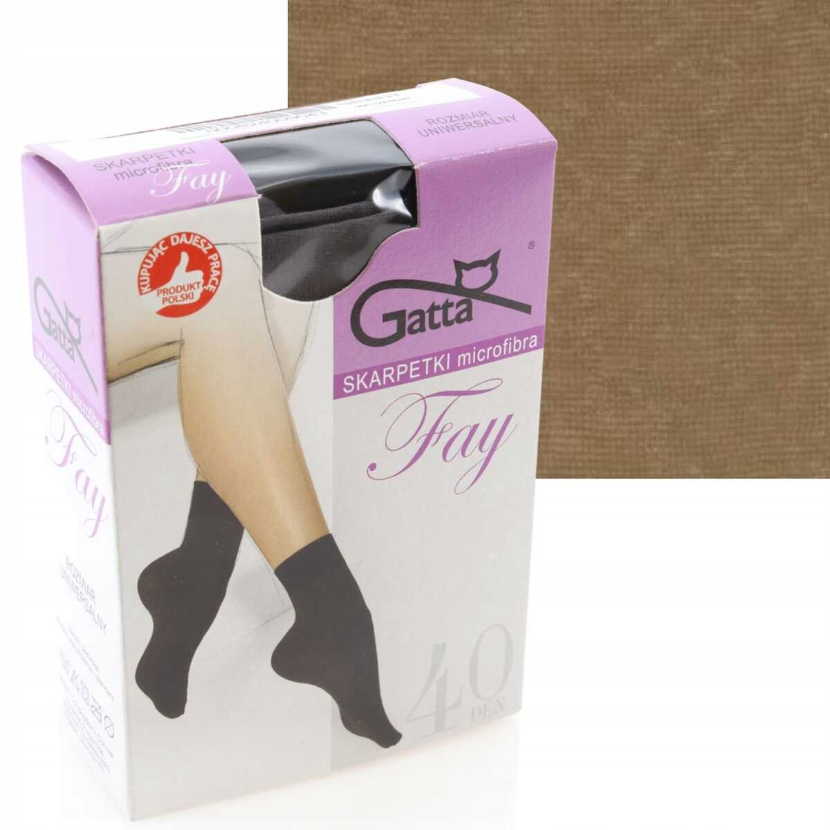 Шкарпетки жіночі капронові Gatta FAY MICRO 40 one size