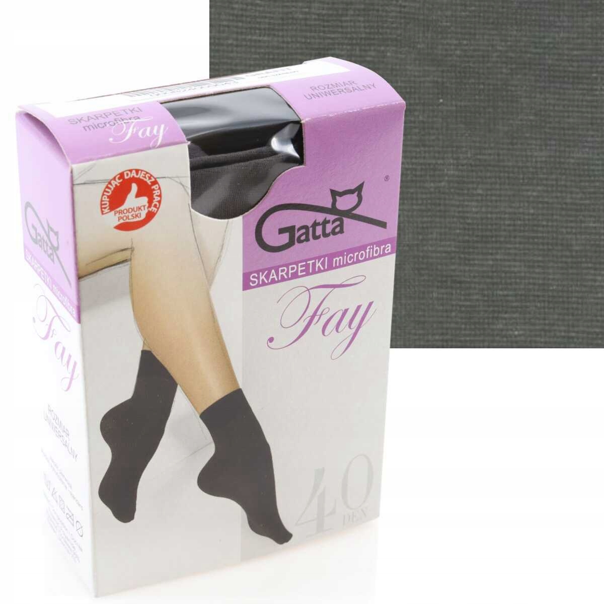 Шкарпетки жіночі капронові Gatta FAY MICRO 40 One Size