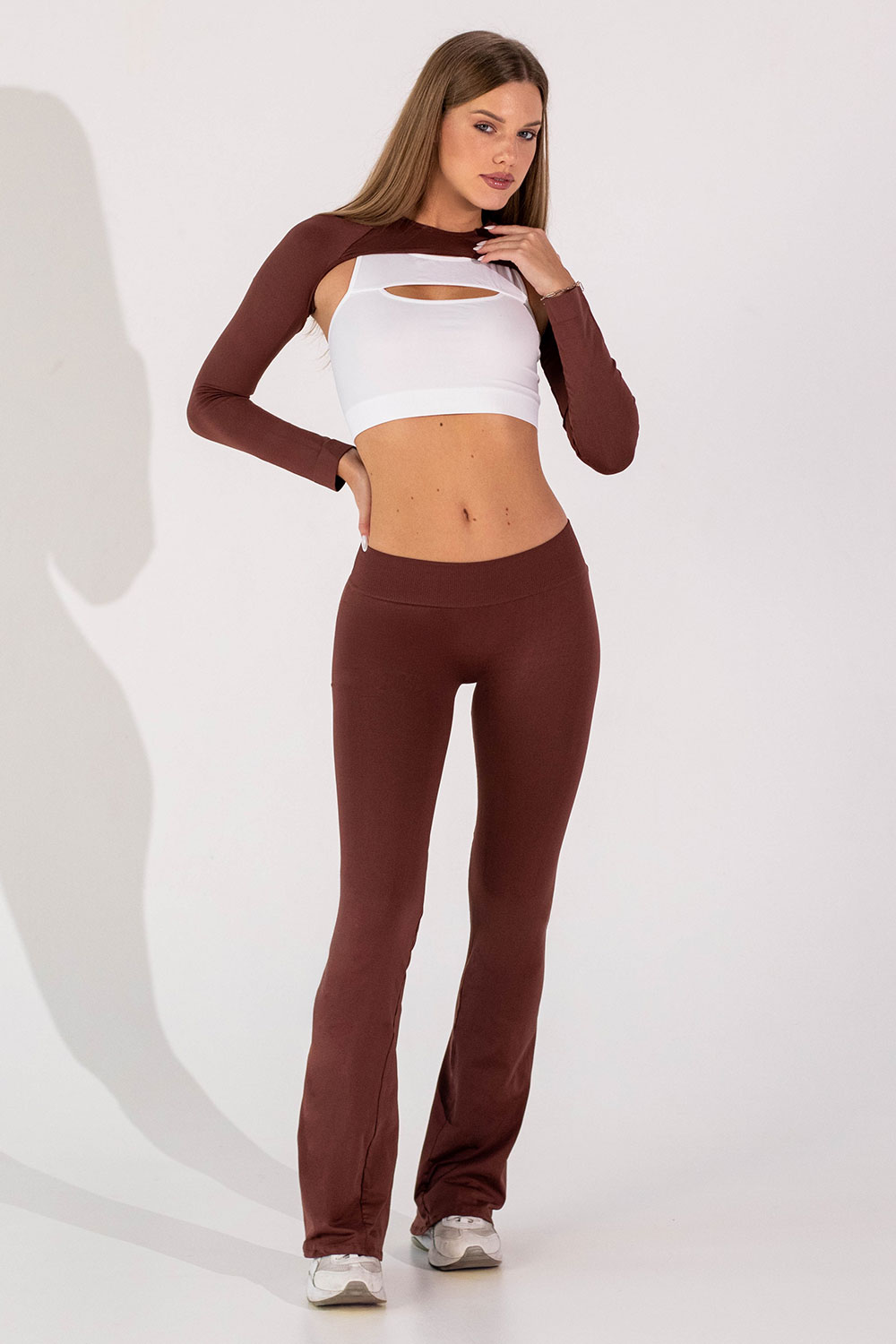 Легінси жіночі кльош FLEXIT FLEXING LEGGINGS JIVE з заниженою посадкою XXS/XS