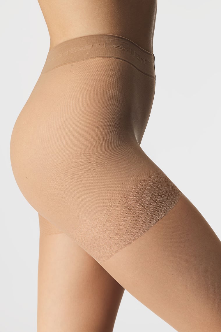 Корекційні жіночі колготки з моделюючими шортами gabriella comfort matt 20 den 3