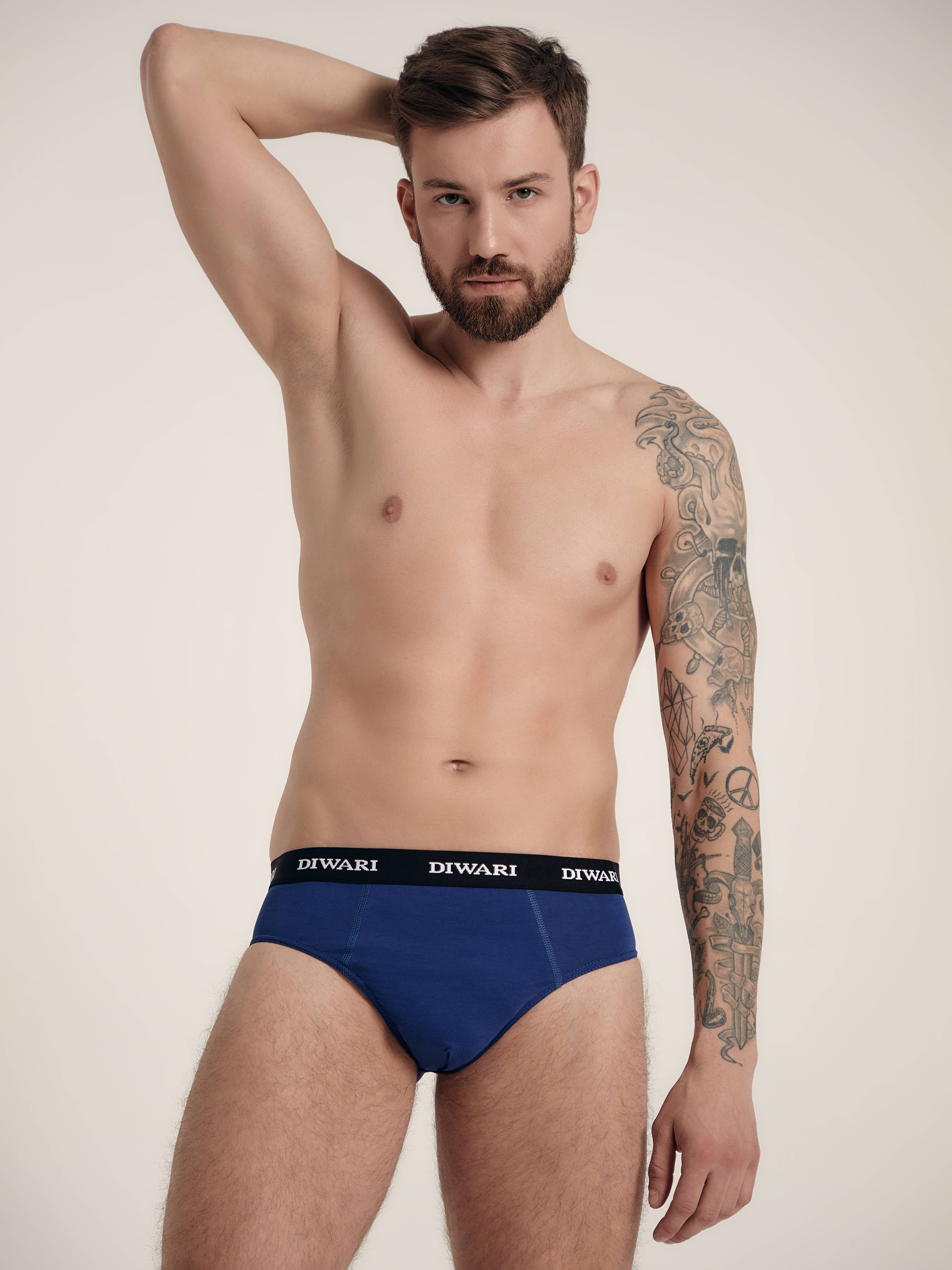 DiWaRi труси чол. SLIP MSL 148, р.110,114/XXL, Nero
