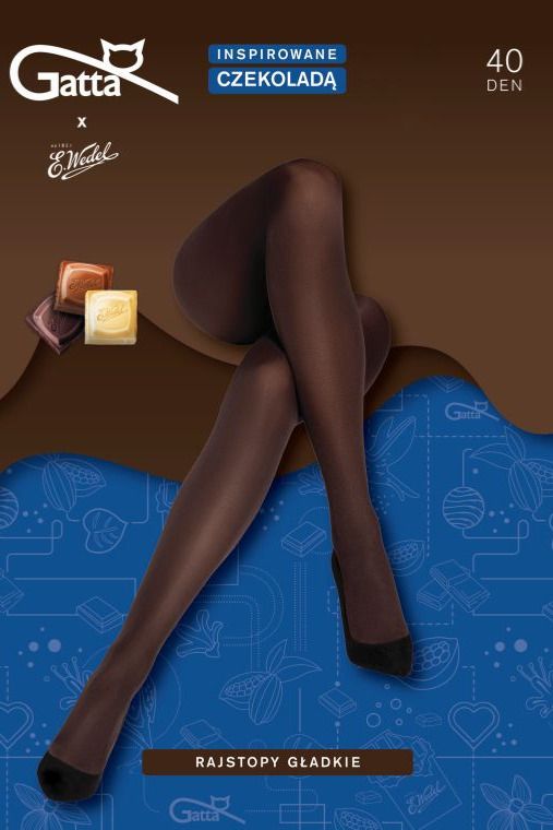 Колготки з візерунком GATTA & WEDEL MICROFIBRE 40 2