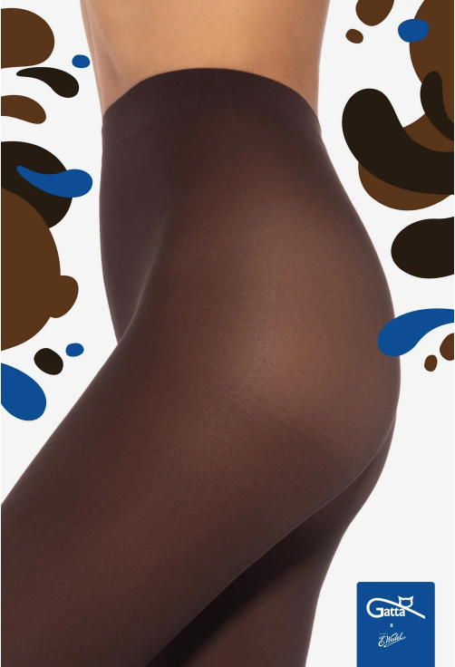 Колготки з візерунком GATTA & WEDEL MICROFIBRE 40 2