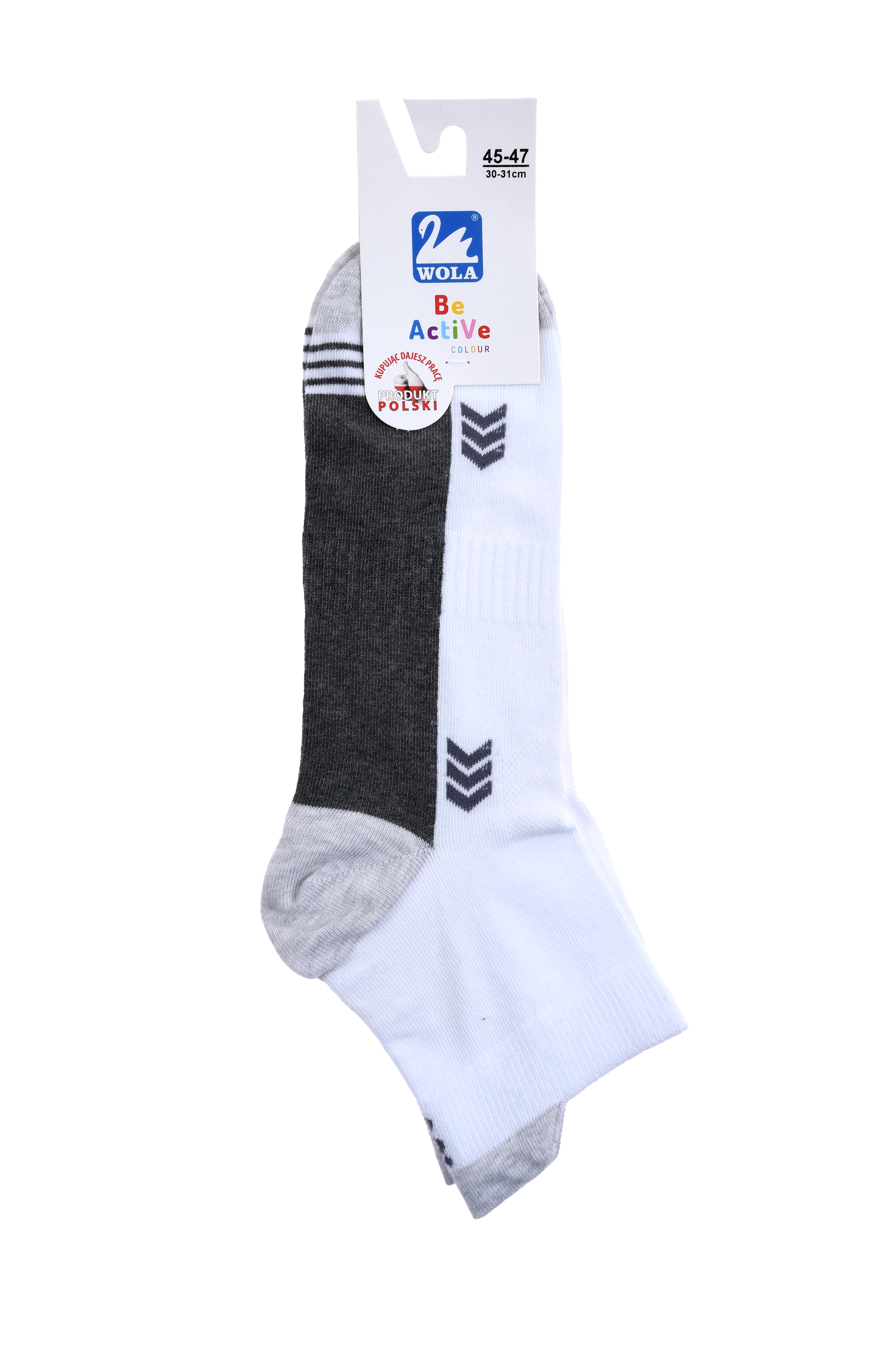 Шкарпетки чоловічі (короткі) W94.2S0 р.39-41 999 білий/white