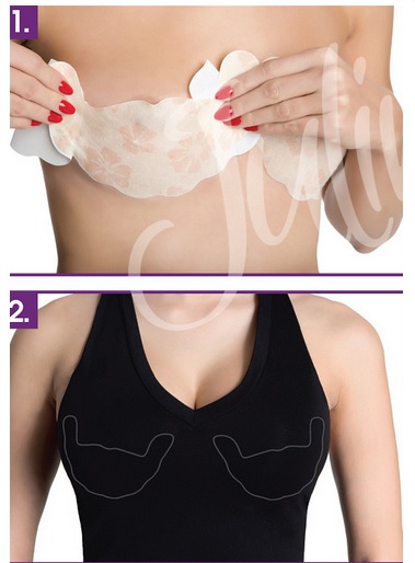 Накладки на груди з Push Up ефектом JULIMEX PS-01 One Size