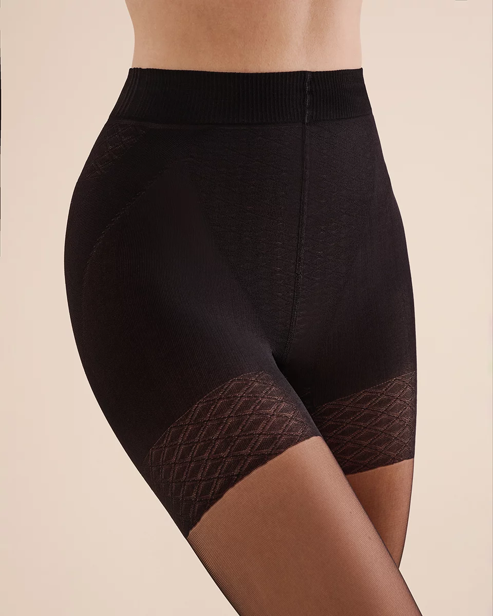 Корекційні жіночі колготки з моделюючими шортами gabriella push up 20 den 5
