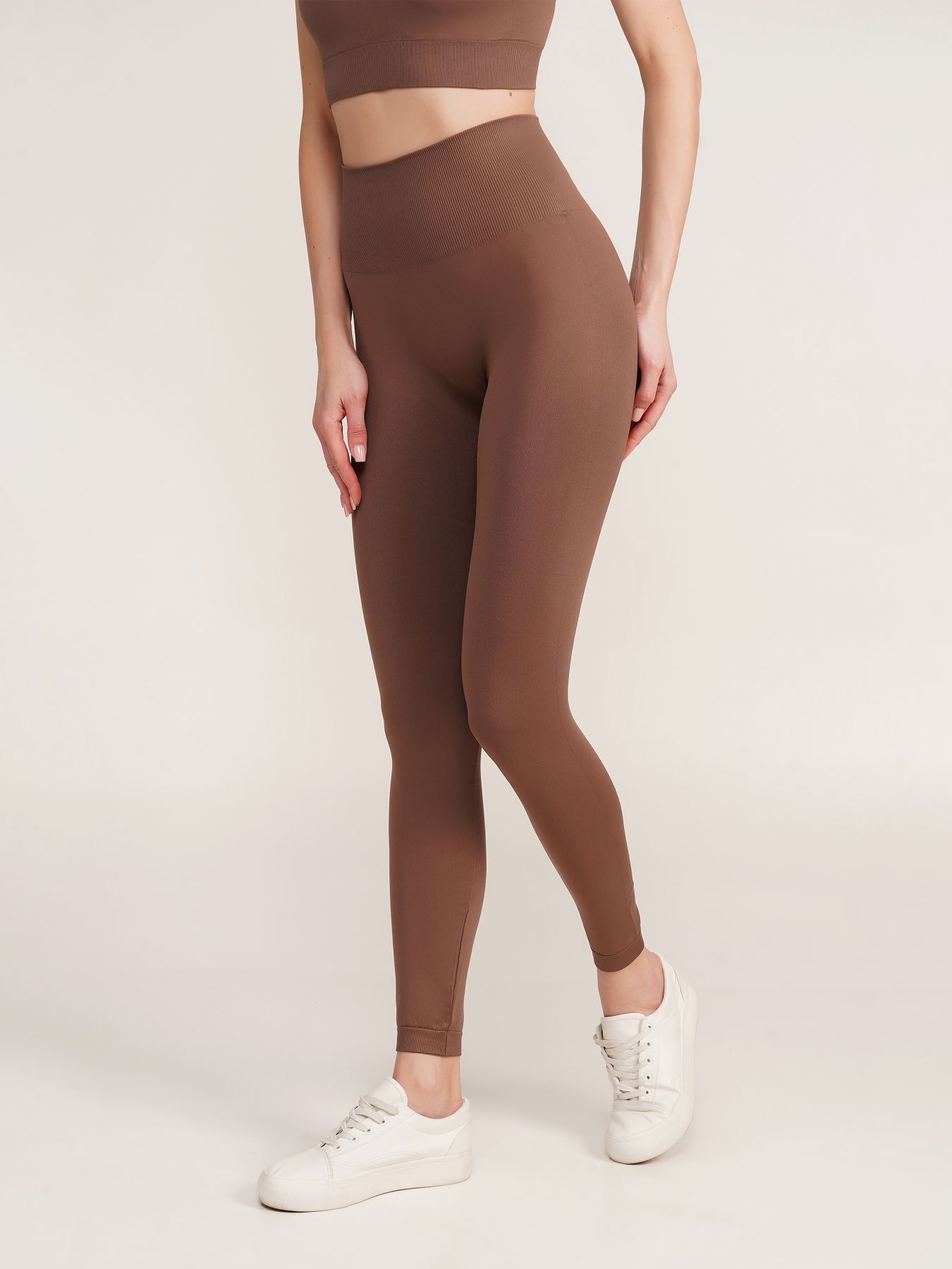 Легінси жіночі Спортивні безшовні із широким поясом giulia leggings energy S/M