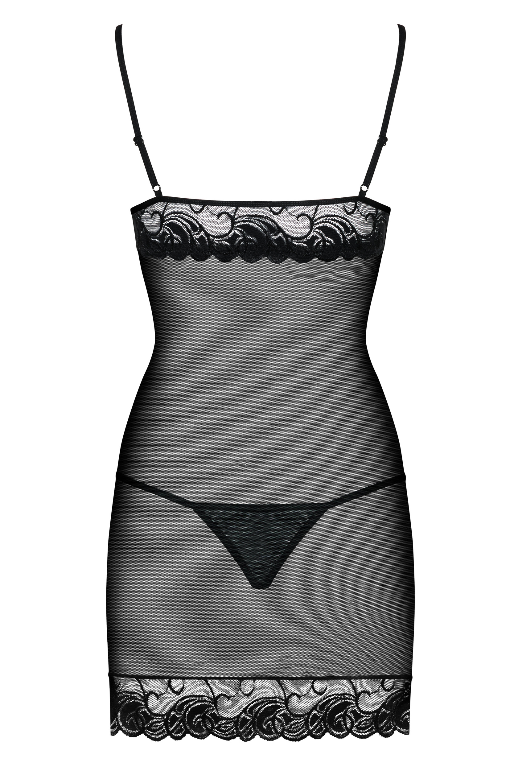 Комплект obsessive Wonderia chemise S/M