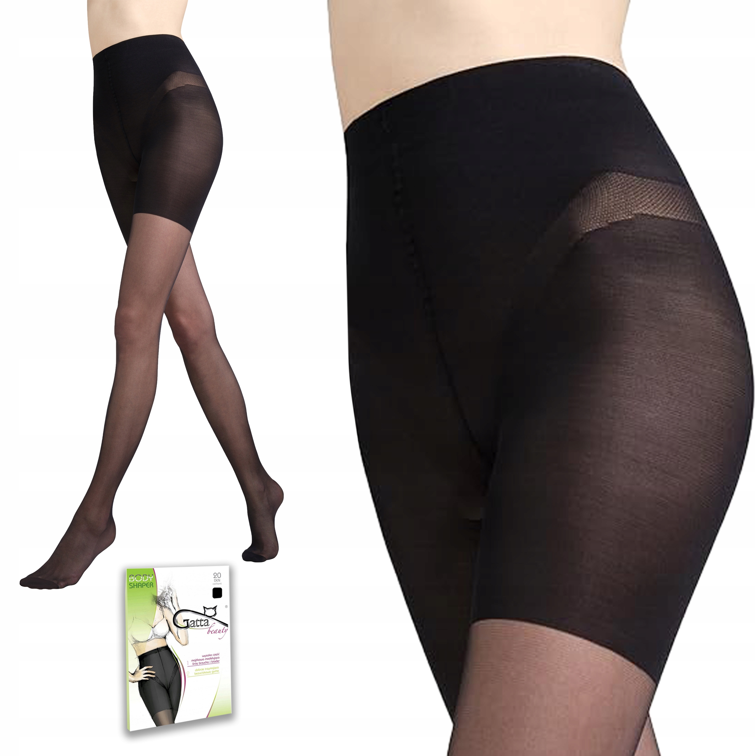 Класичні жіночі колготки gatta BODY SHAPER 20 4