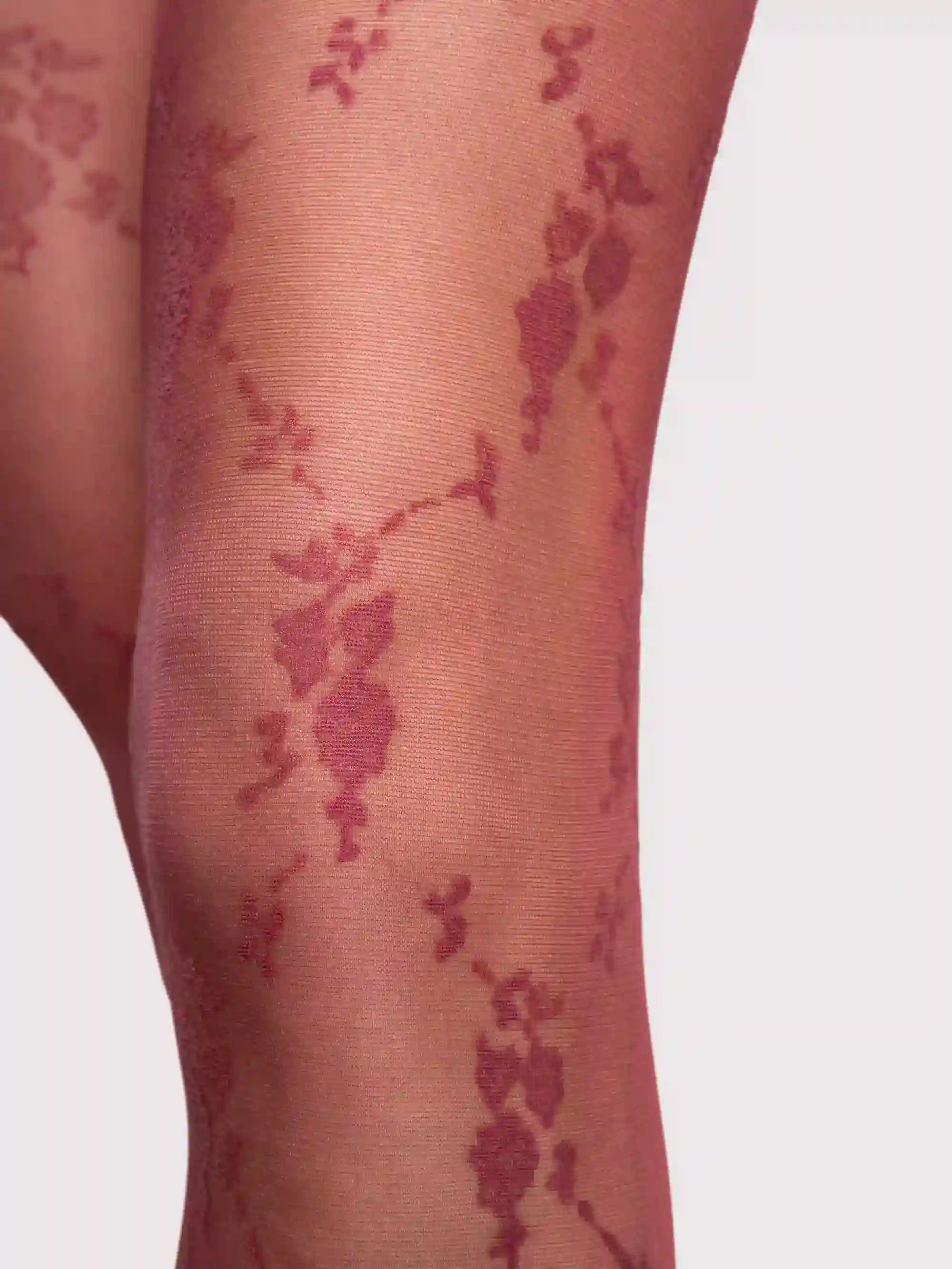 Жіночі колготки з узором fiore rosalia 20 den xl 5