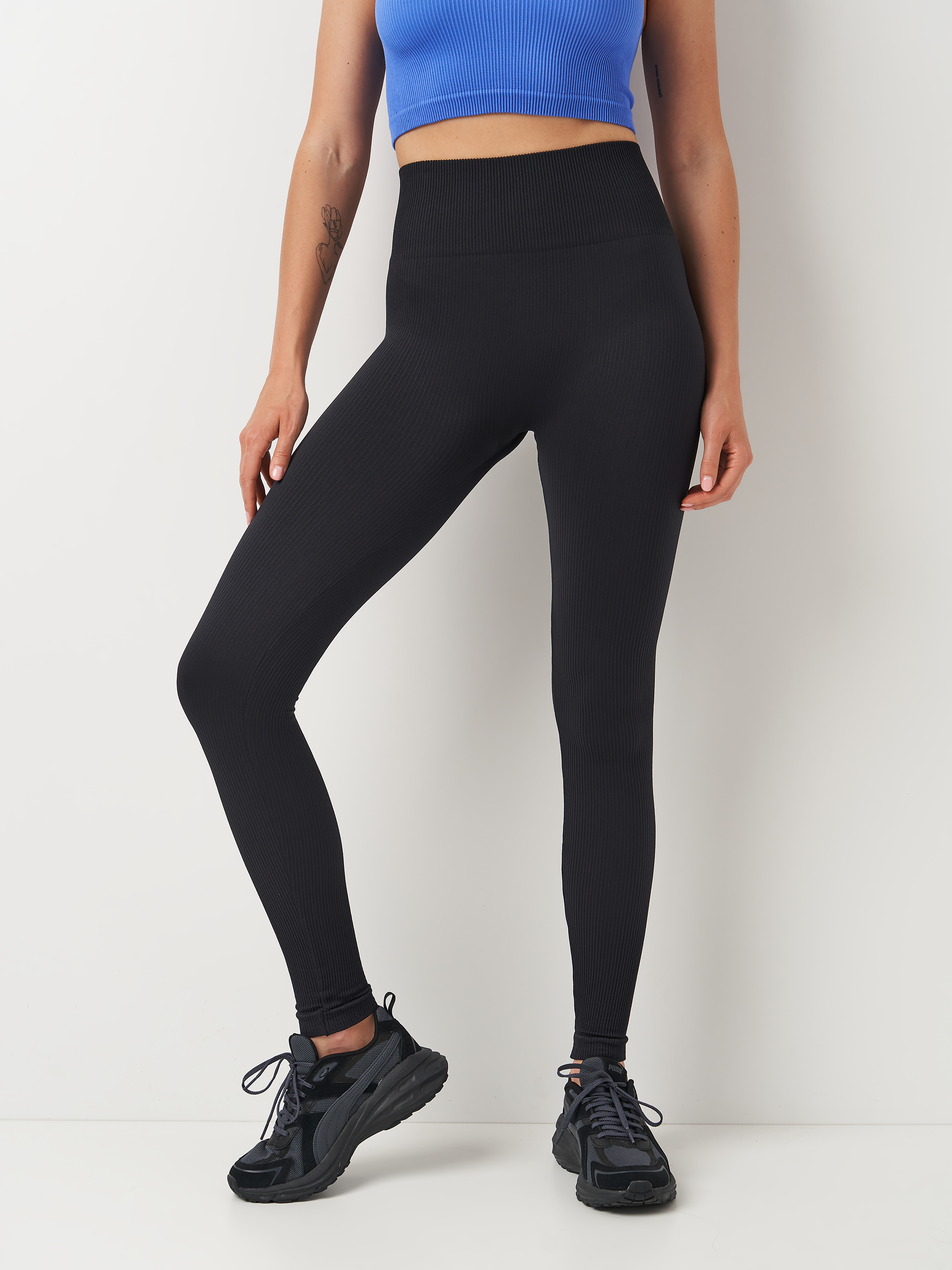Легінси жіночі в рубчик з пуш-ап giulia leggings rib S/M