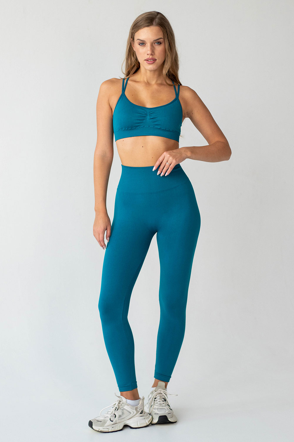 Легінси жіночі Безшовні з високою посадкою FLEXIT FLEXING LEGGINGS ACTIVE S/M