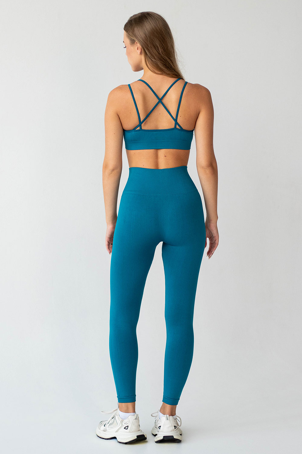 Легінси жіночі Безшовні з високою посадкою FLEXIT FLEXING LEGGINGS ACTIVE S/M