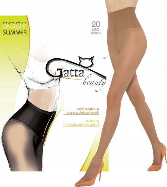 Класичні жіночі колготки gatta BODY SLIMMER 20