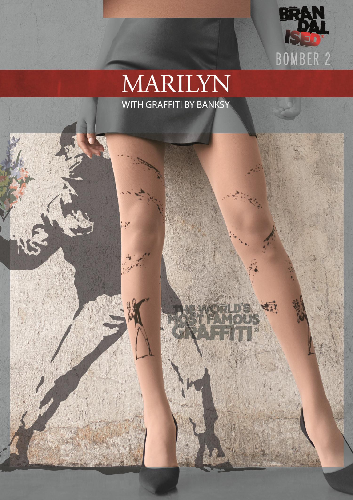 Жіночі колготки Marilyn banksy bomber 2 1/2