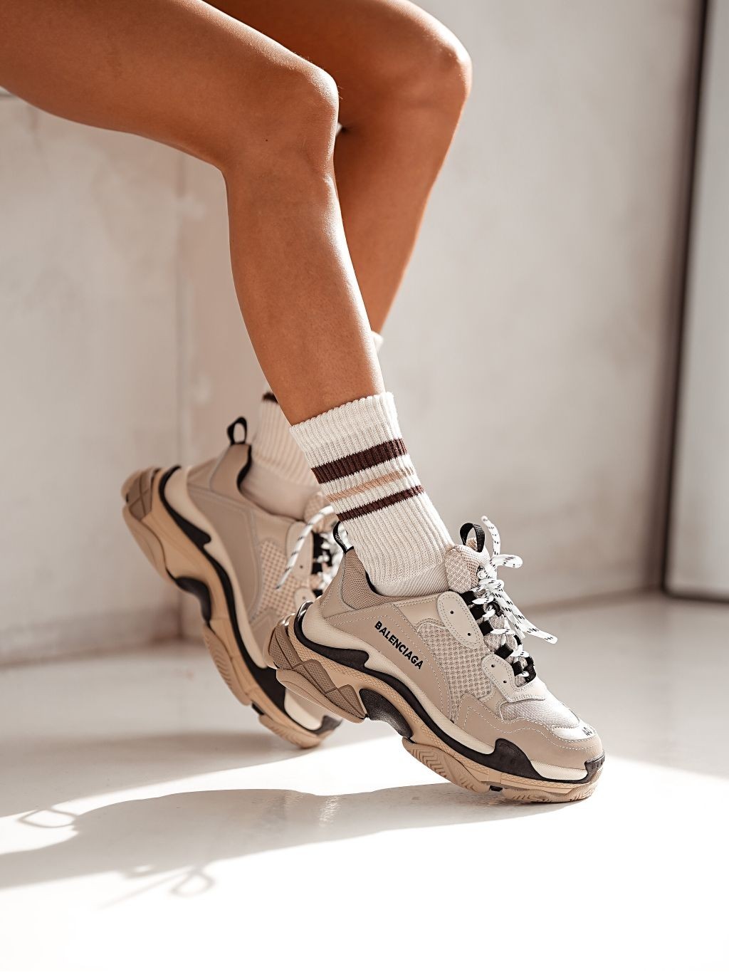 Жіночі гладкі шкарпетки Milena 37-41