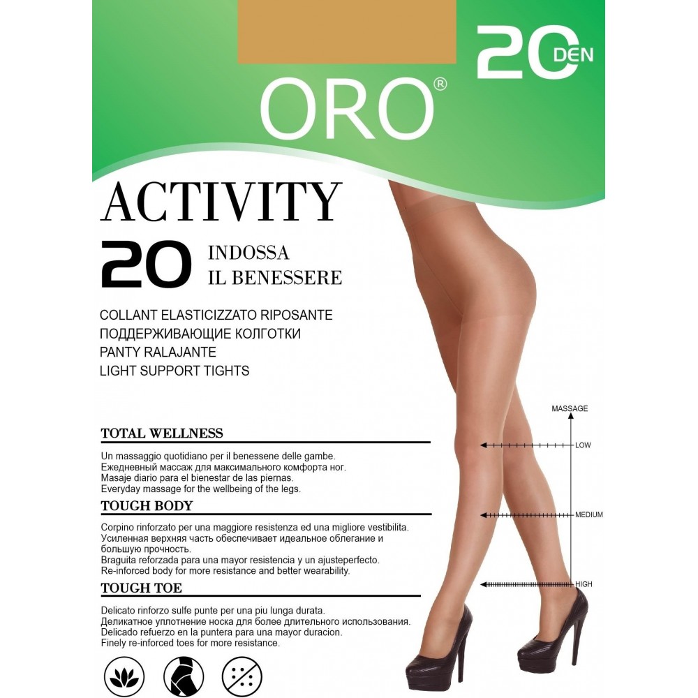Колготки жіночі ORO ACTIVITY 20 DEN natural 2