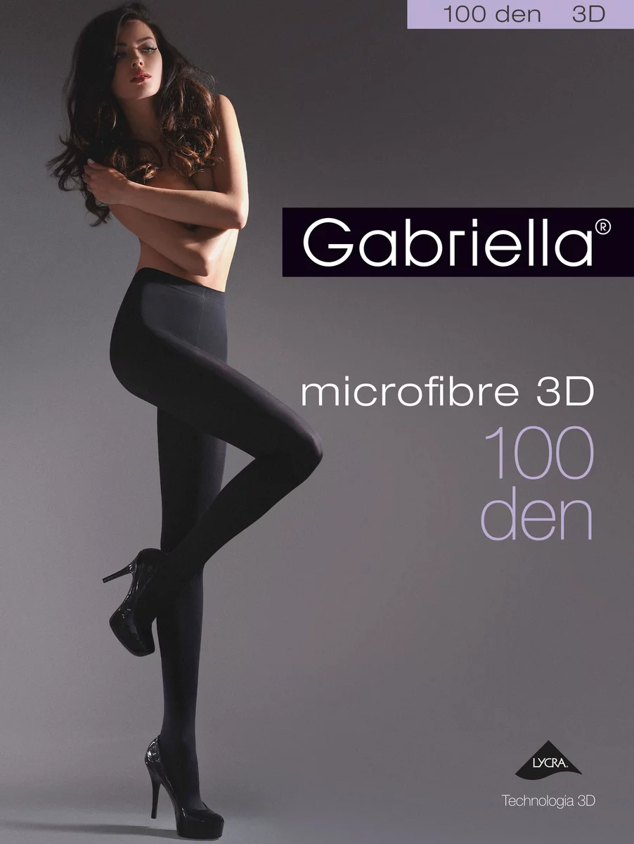 Класичні жіночі колготки із мікрофібри gabriella micro 100 3D 119 4