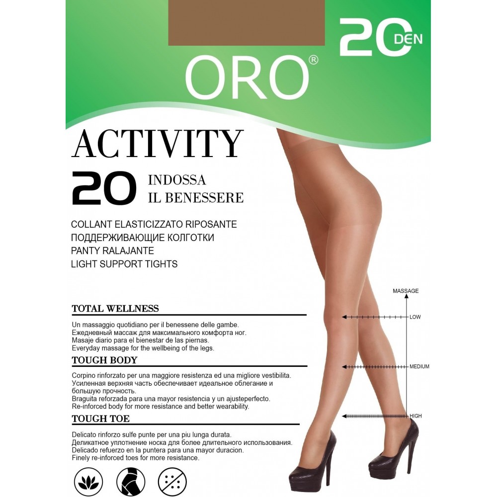Колготки жіночі ORO ACTIVITY 20 DEN visone 5