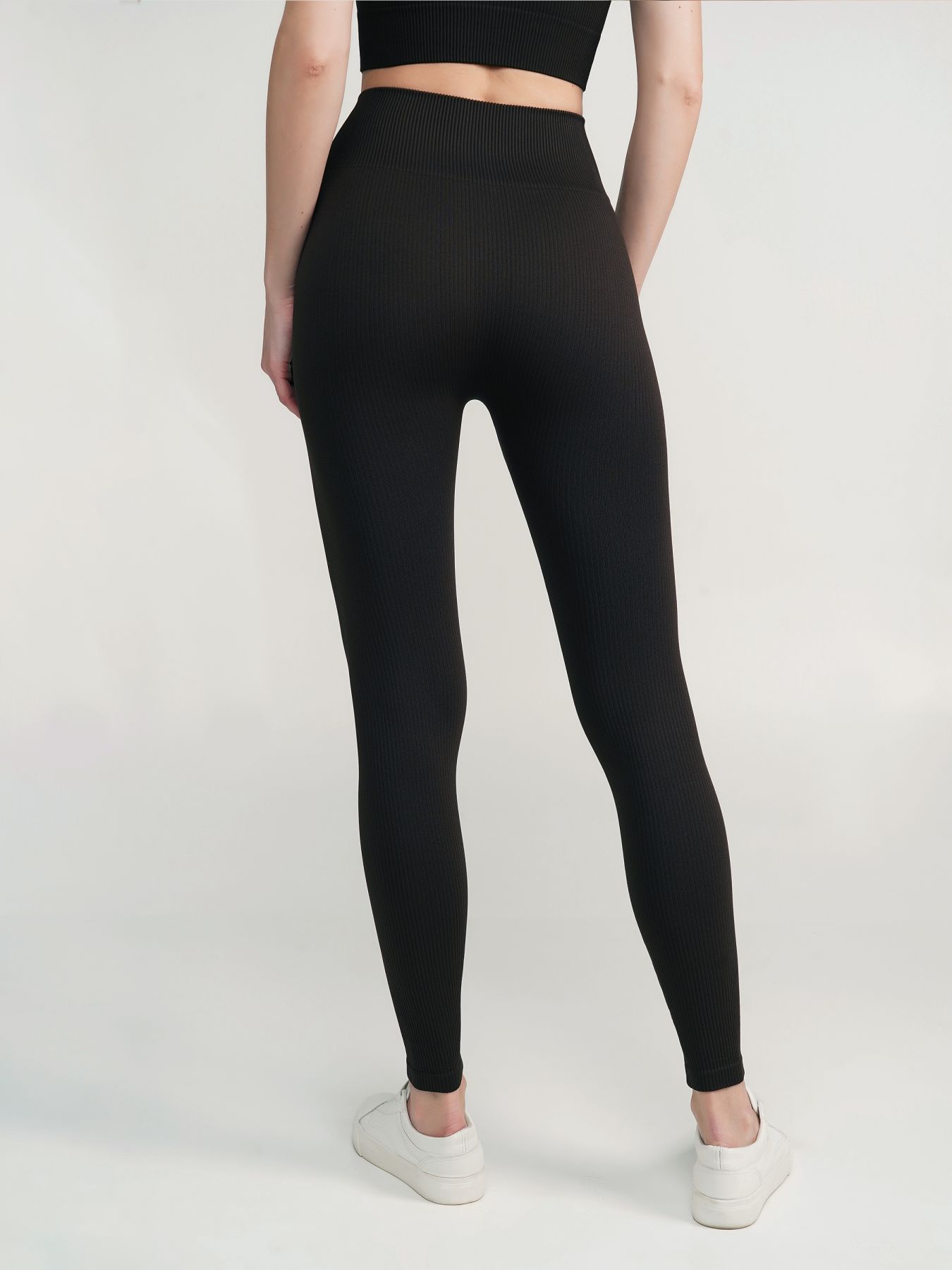 Легінси жіночі в рубчик giulia leggings rib 02 L/XL