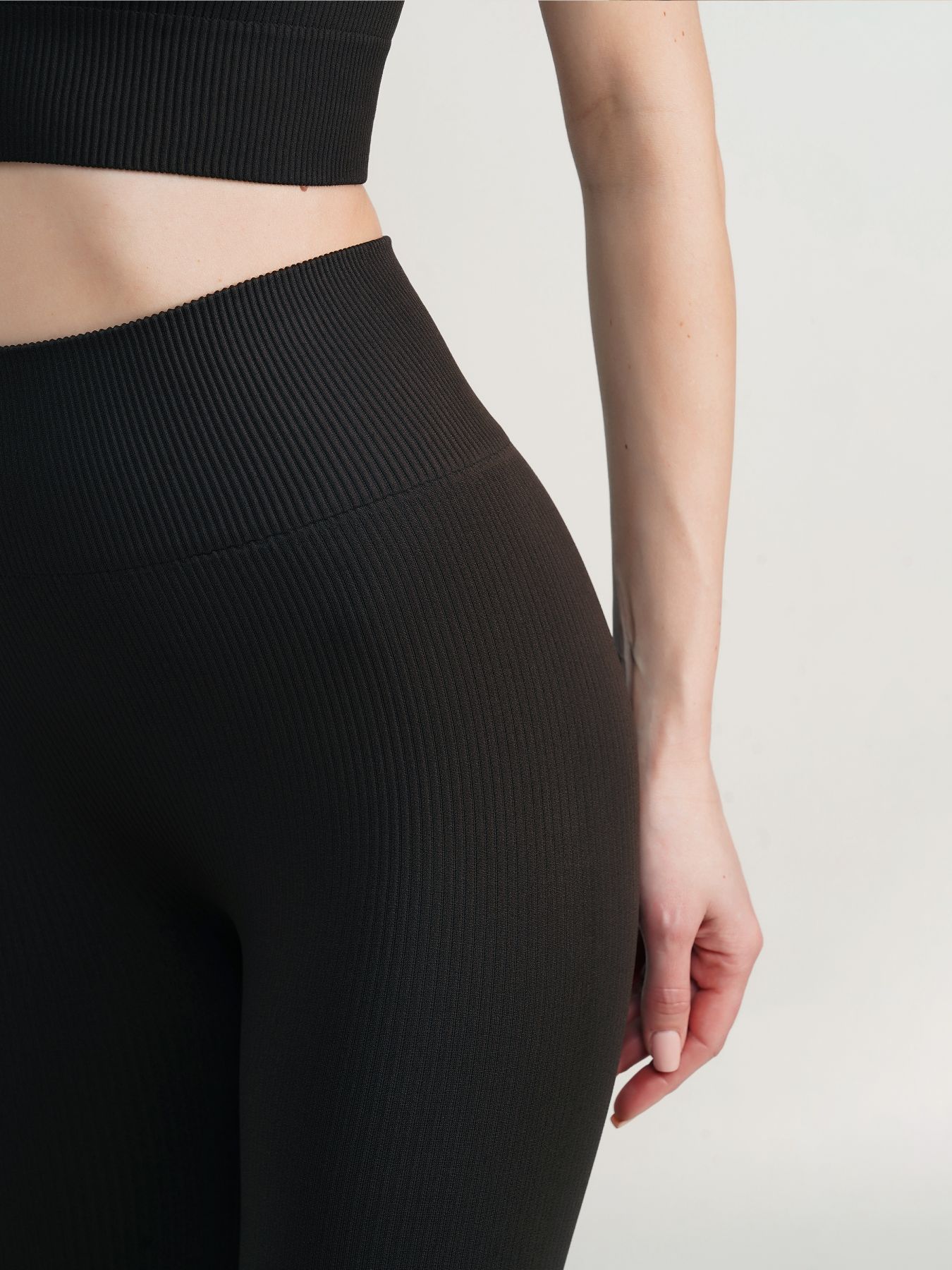 Легінси жіночі в рубчик giulia leggings rib 02 L/XL