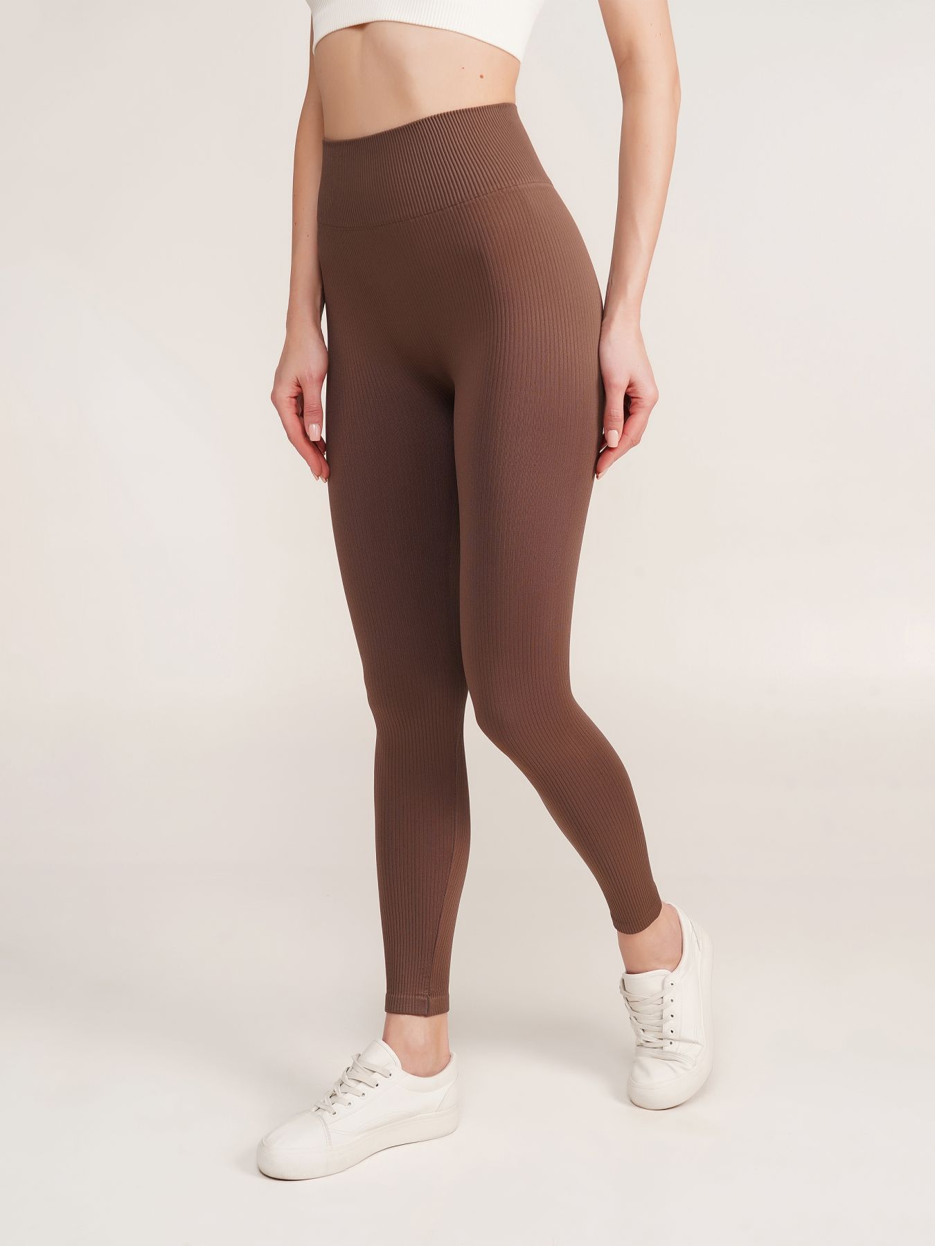 Легінси жіночі в рубчик giulia leggings rib 02 L/XL