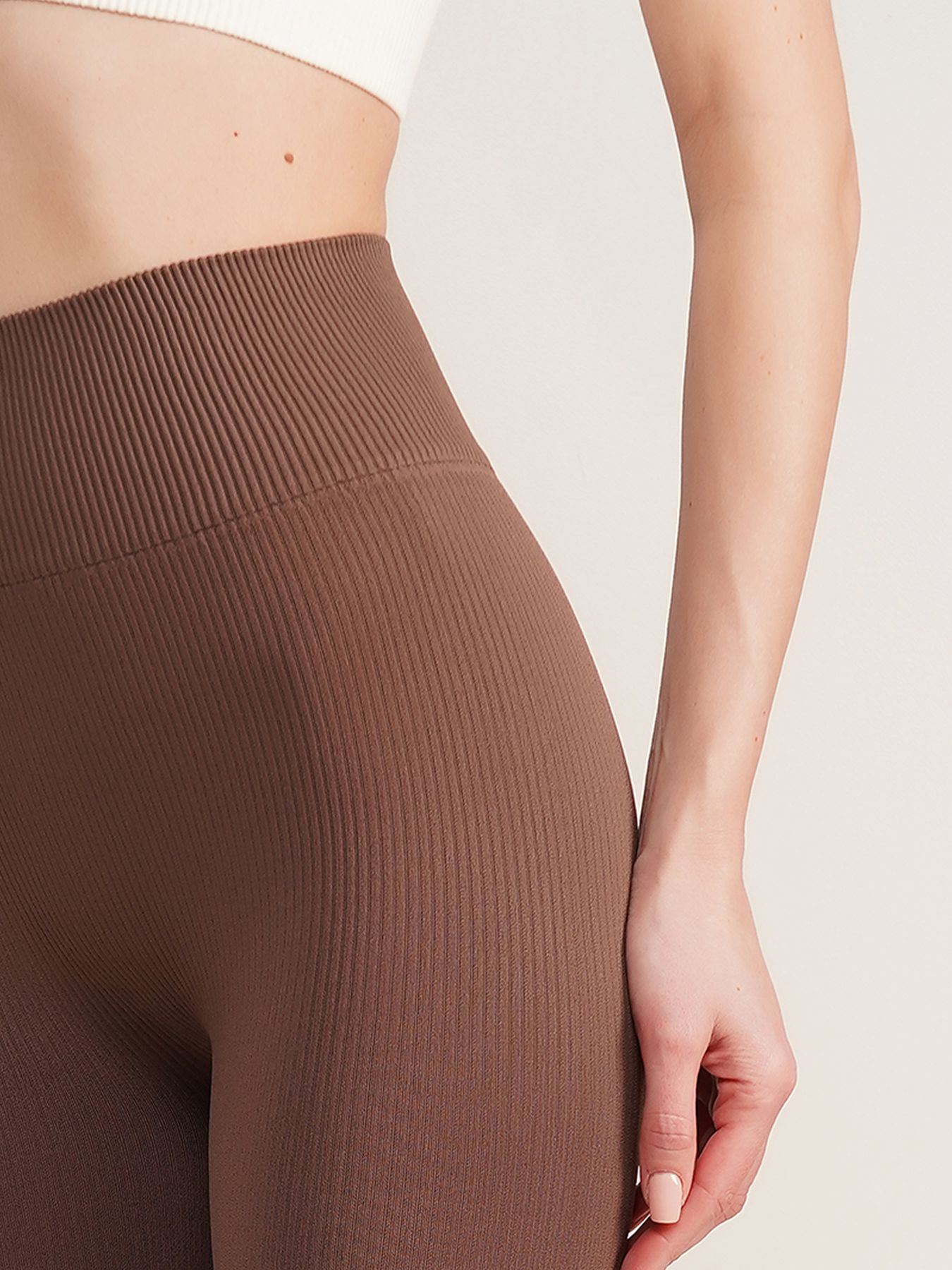 Легінси жіночі в рубчик giulia leggings rib 02 L/XL