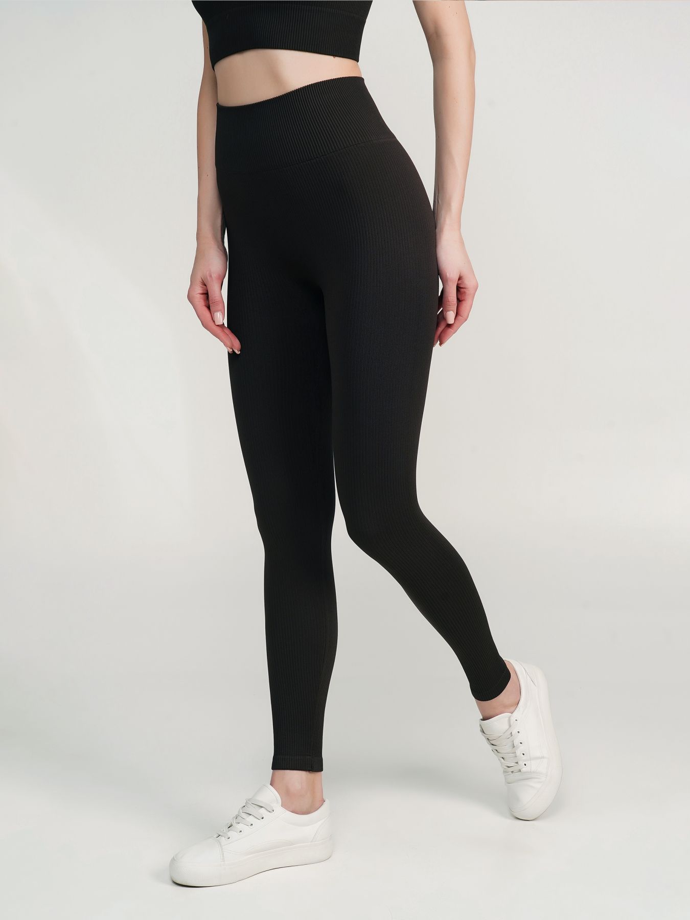 Легінси жіночі в рубчик giulia leggings rib 02 S/M
