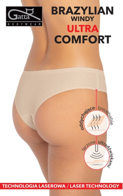 Бразиліана жіночі труси GATTA BRAZYLIAN WINDY ULTRA COMFORT S