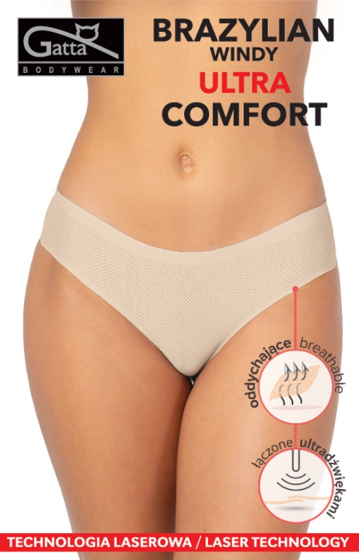 Бразиліана жіночі труси GATTA BRAZYLIAN WINDY ULTRA COMFORT XL