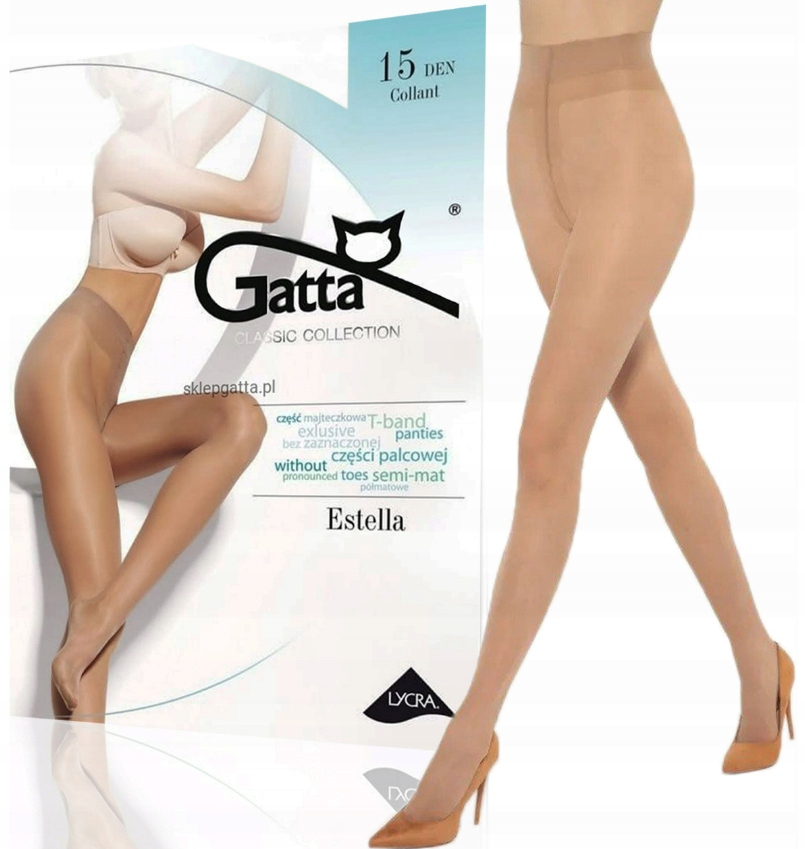 Класичні жіночі колготки gatta ESTELLA 15 XL