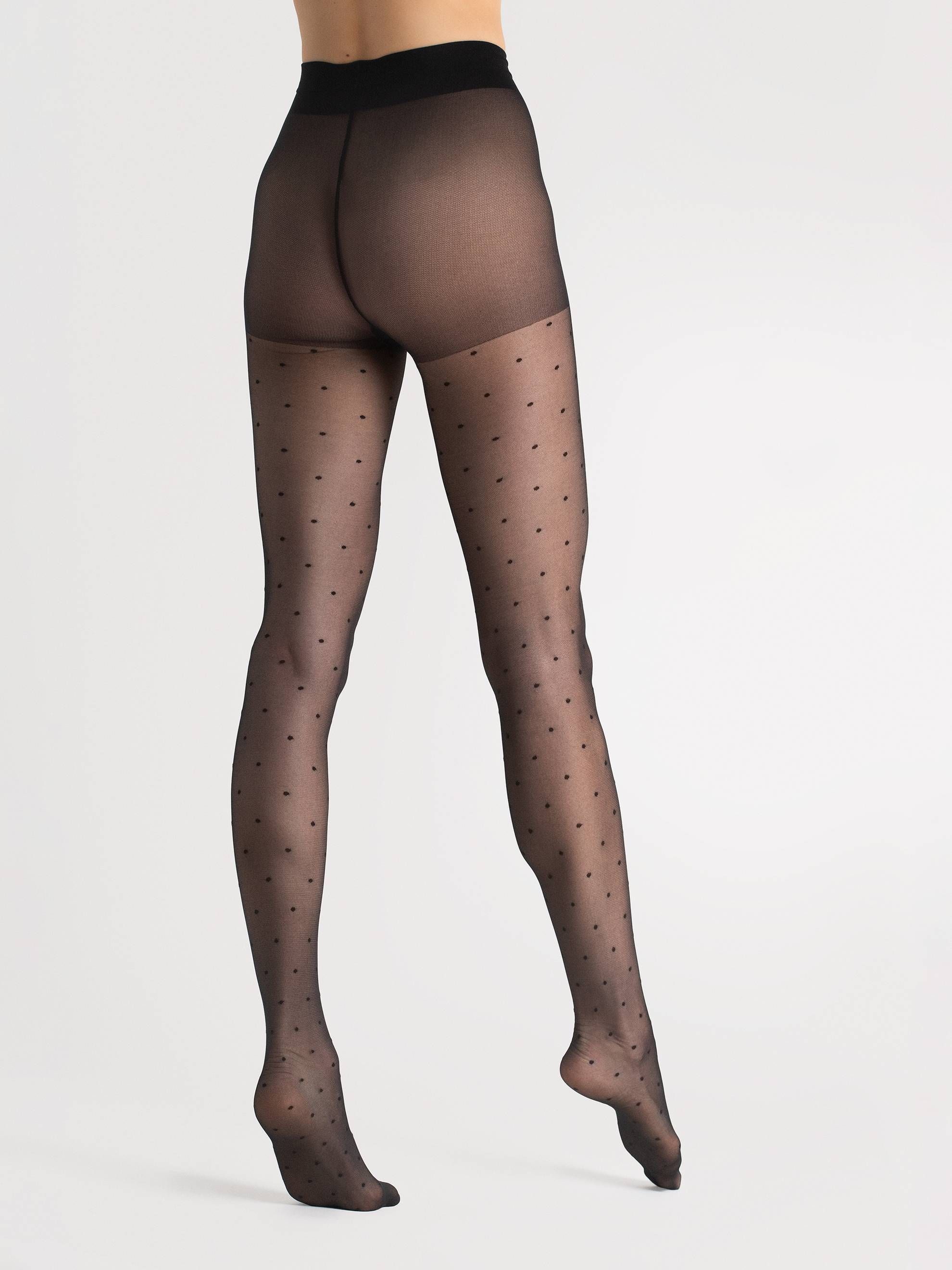 Жіночі колготи в горох Fiore Kim 5