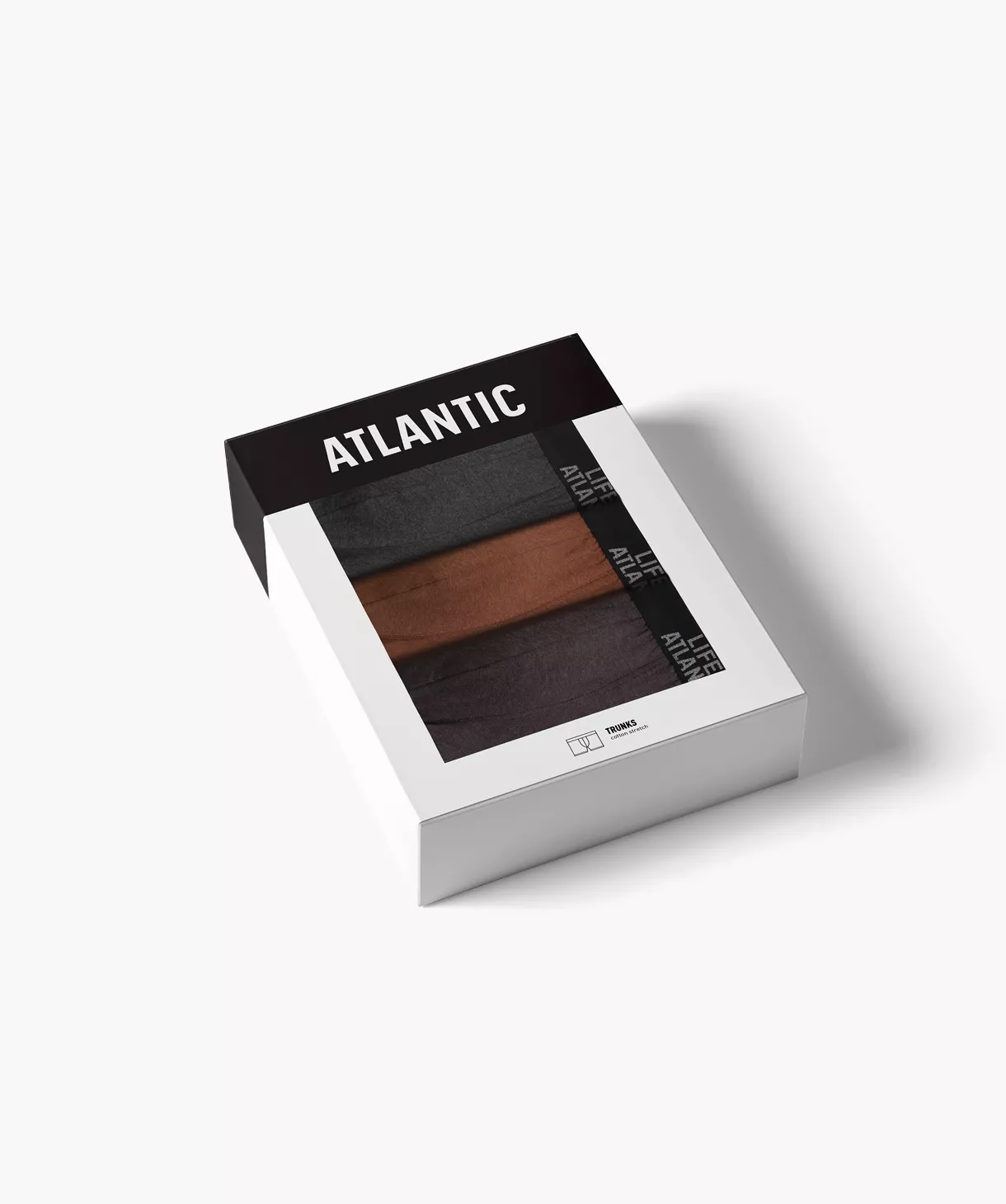 Труси шорти чоловічі Atlantic 3mh 226 jz25 XXL