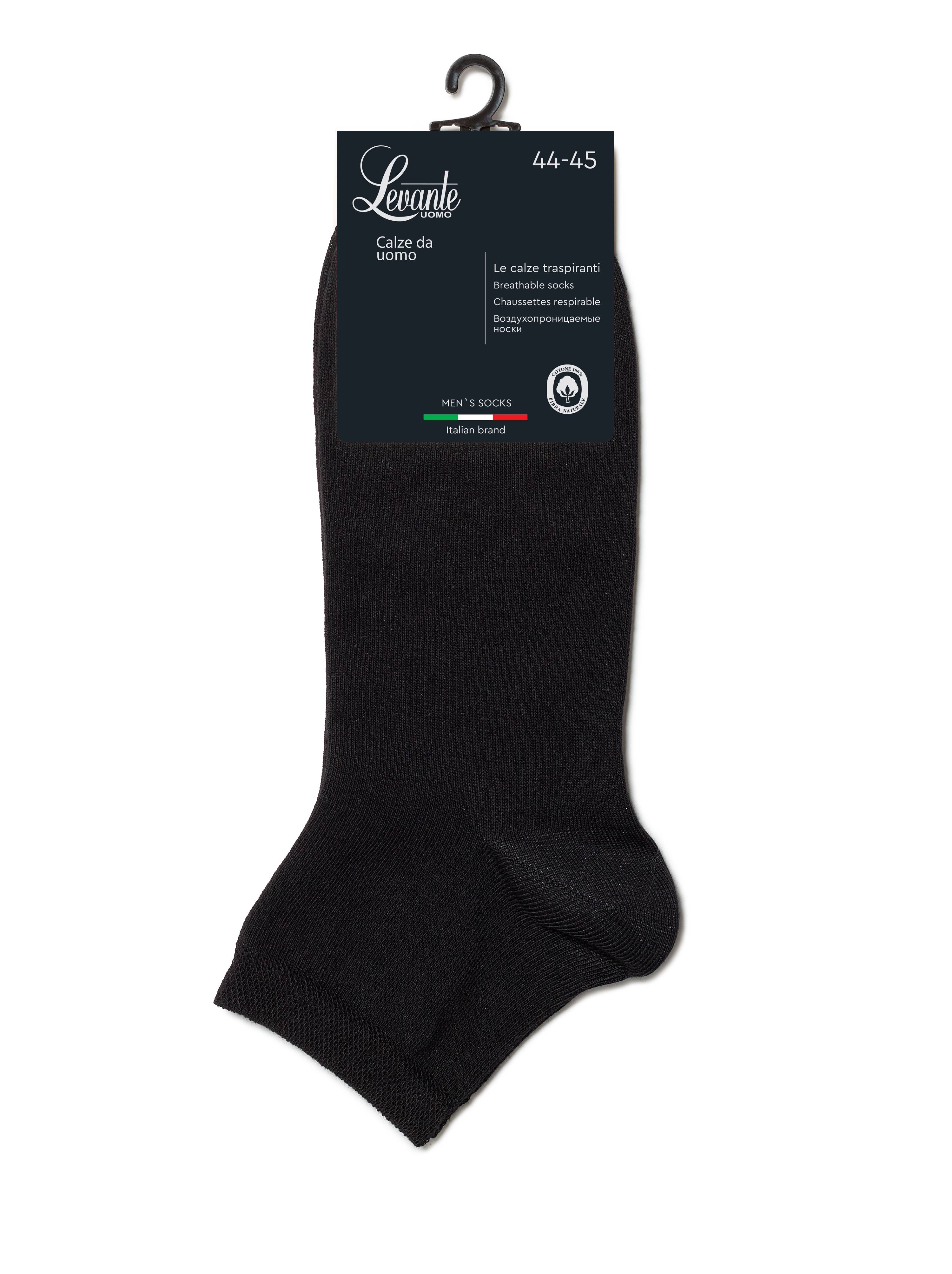 Шкарпетки чол. LEV L0252S, р.29, 000 black