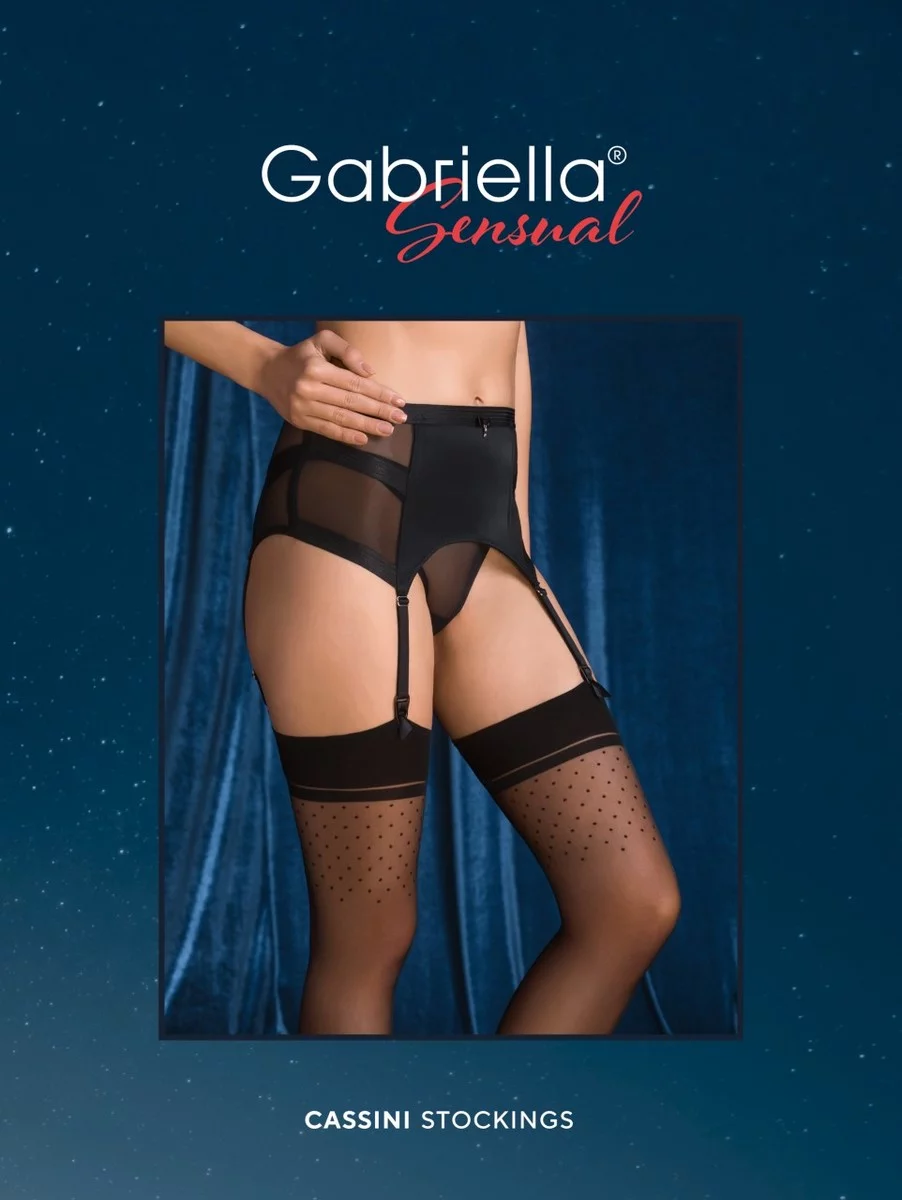 Жіночі панчохи під пояс gabriella cassini 20 den 1/2