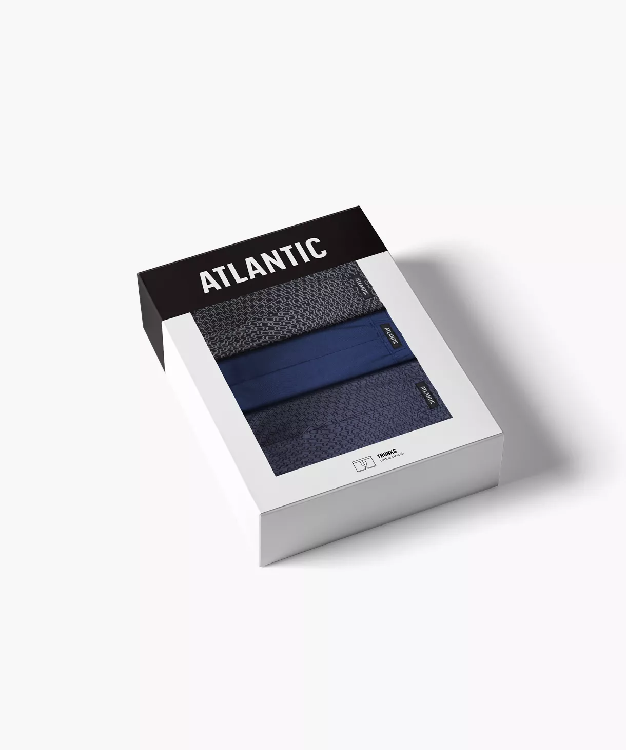 Труси шорти чоловічі боксери Atlantic 3mh 232 wl26 L
