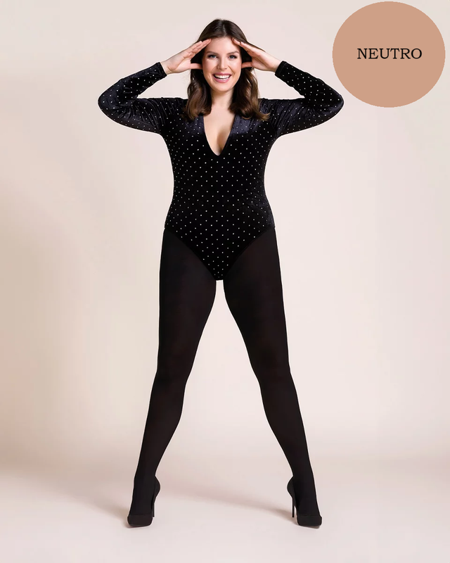 Класичні жіночі колготки із мікрофібри gabriella micro 60 plus size
