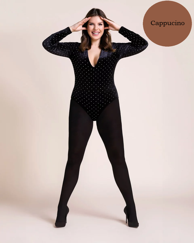 Класичні жіночі колготки із мікрофібри gabriella micro 60 plus size 7