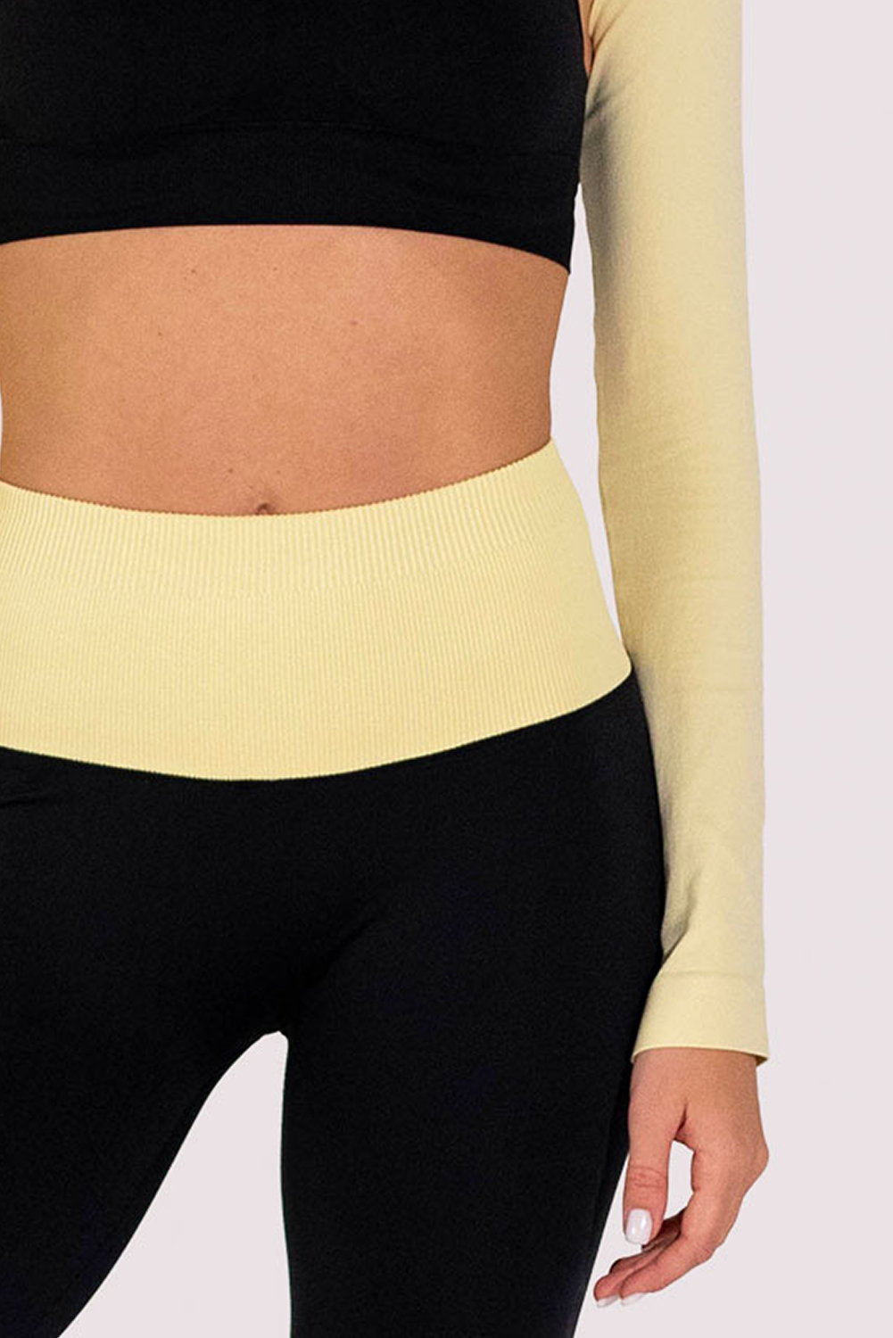 Легінси жіночі з широкою резинкою та моделюючим швом FLEXIT FLEXING LEGGINGS GLAM XXS/XS