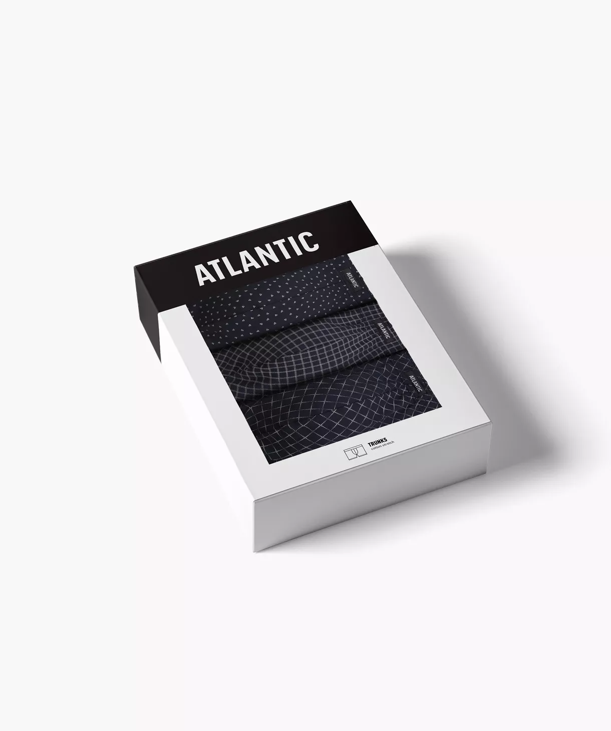 Труси шорти чоловічі боксери Atlantic 3mh 236 wl26 XL