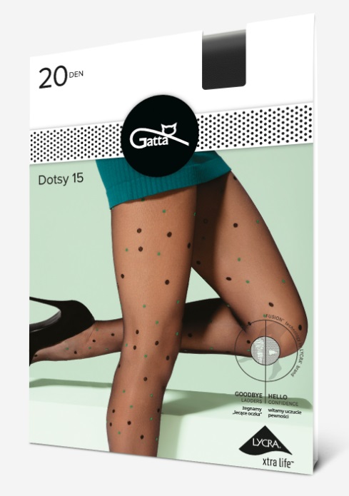 Жіночі колготки gatta dotsy 15 4