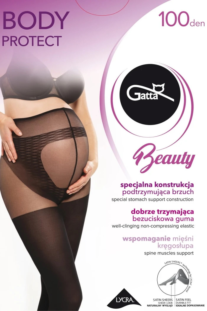 Жіночі колготки для вагітних gatta body protect 100 2
