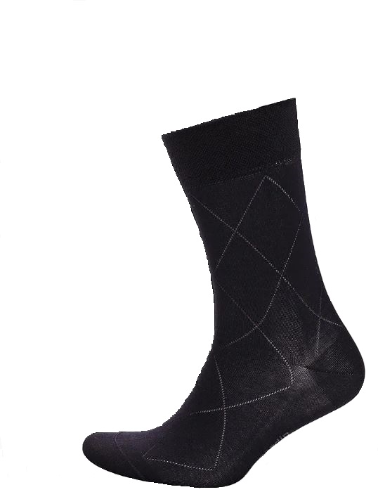 Шкарпетки чол. MS M0201S, р.42-43, 11 чорний