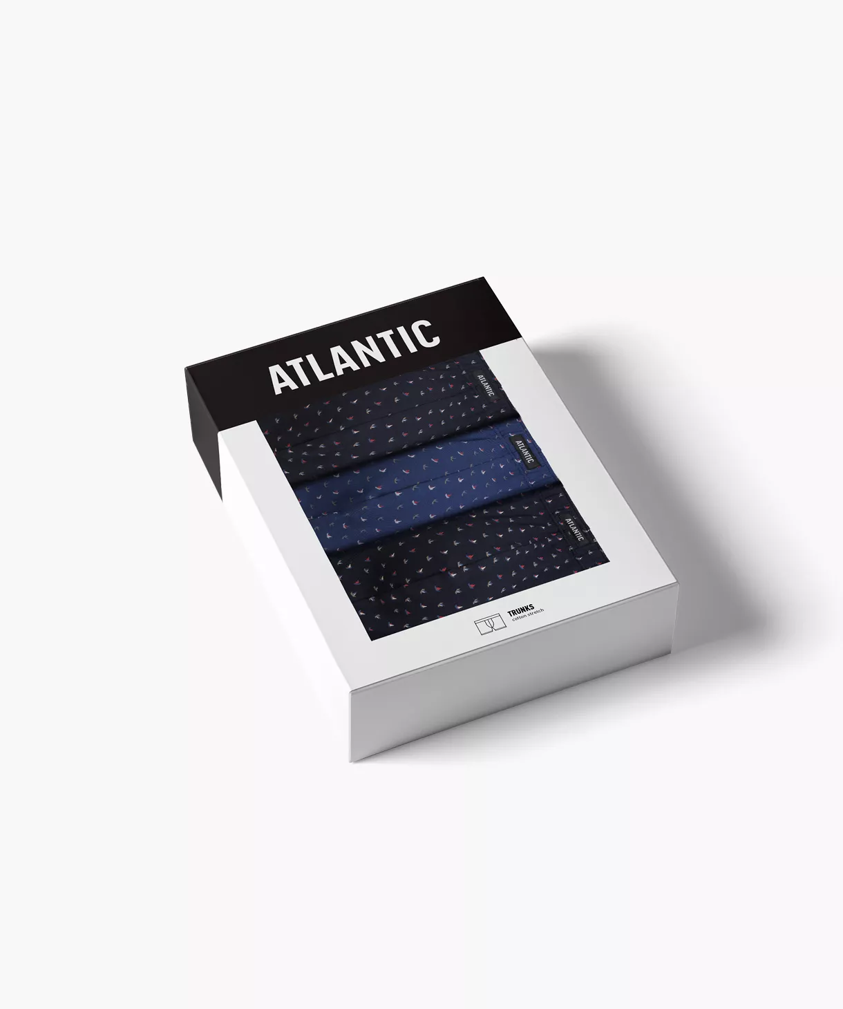 Труси шорти чоловічі боксери Atlantic 3mh 233 wl26 XL