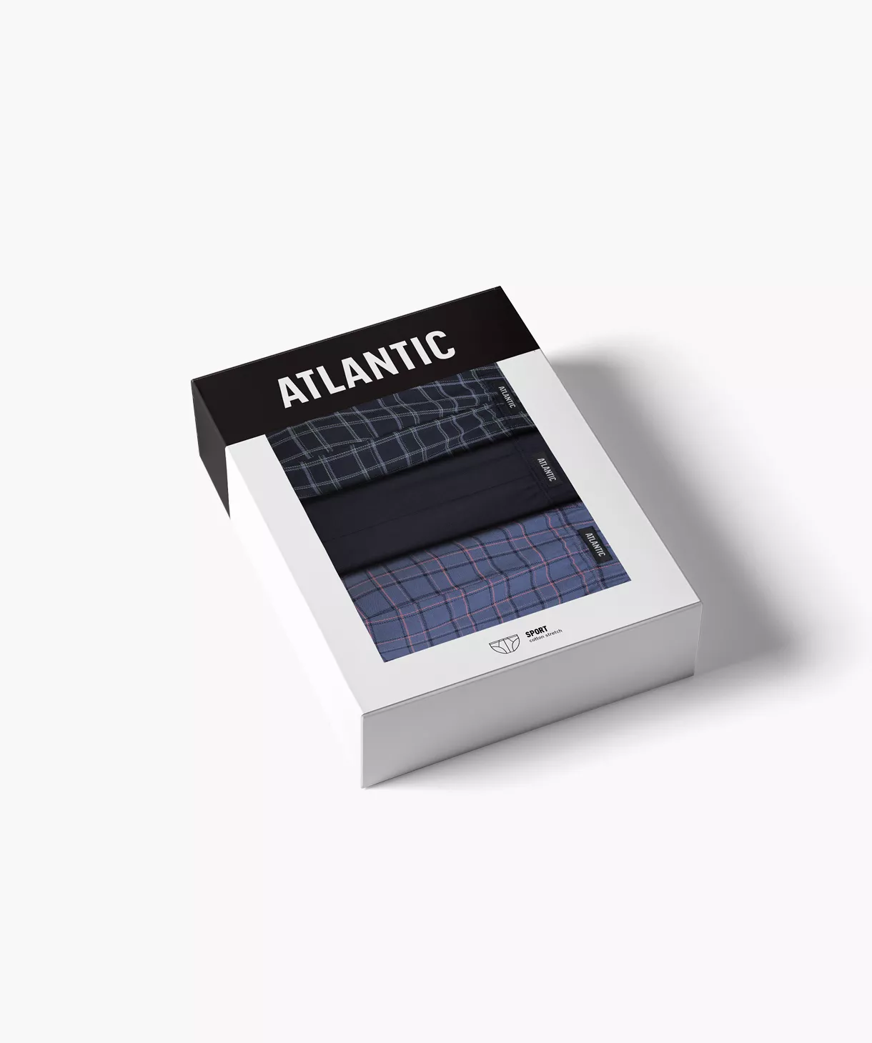 Чоловічі труси Atlantic 3mp 216 wl26 L