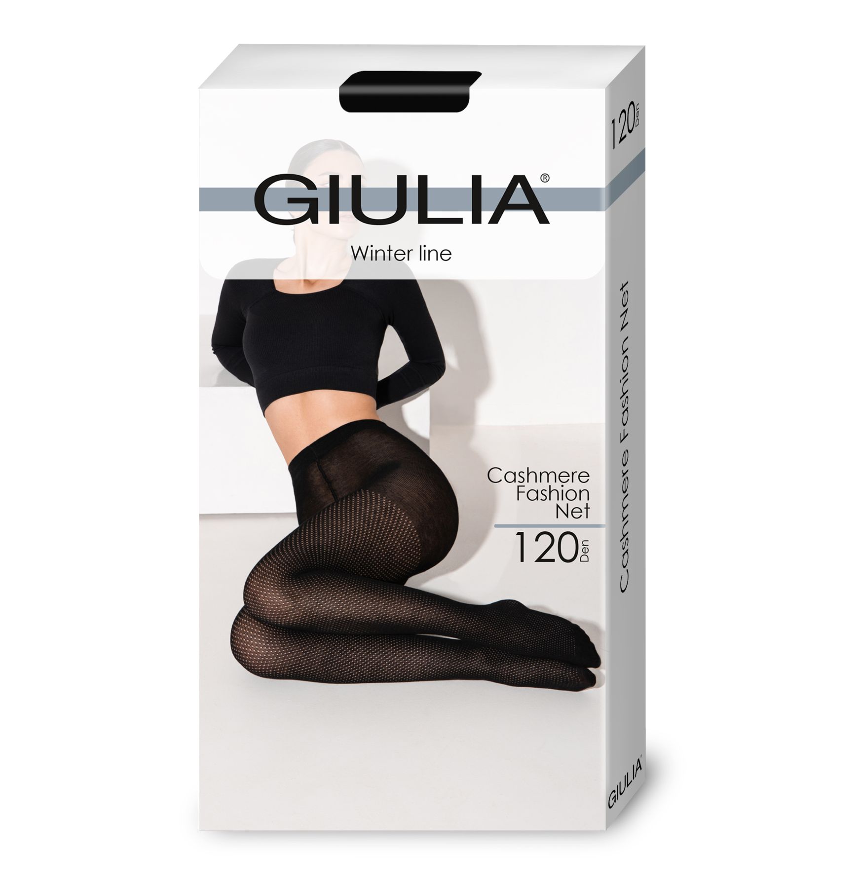 Жіночі колготки giulia cashmere fashion net 120 den model 11 4